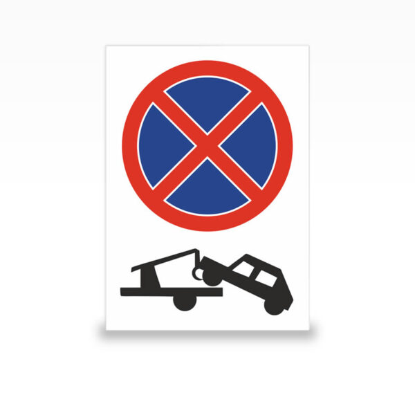 Znak informacyjny Zakaz parkowania