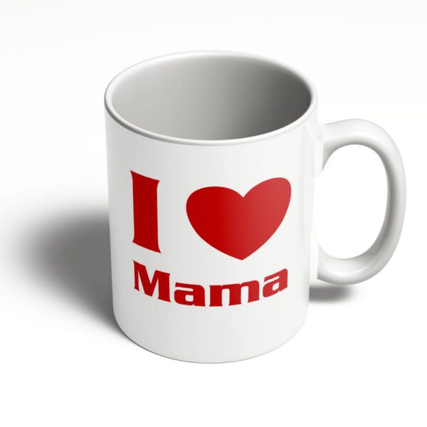 Kubek na Dzień Matki z napisem "I love Mama"