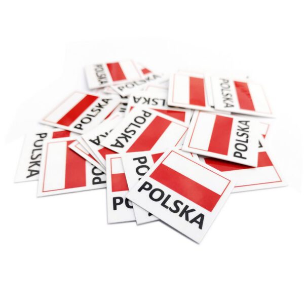 Flaga POLSKA do oznaczania produktów