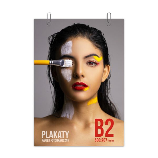 Plakat B2 druk - jakość fotograficzna